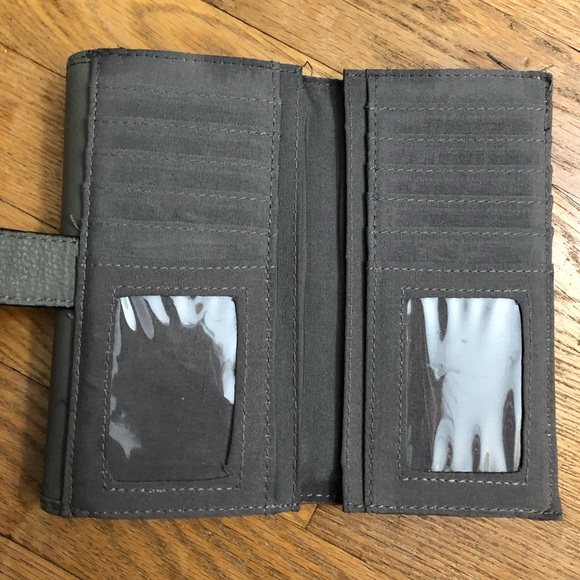 Grey, 2-section Wallet - Picture 3 of 4